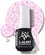 Laloo Cosmetics Flake Fucshia Top Coat για Απλά Βερνίκια Matte 15ml