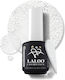 Laloo Cosmetics Flake Silver Top Coat για Απλά Βερνίκια Matte 15ml
