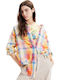Quebec Short Sleeve Women's Cotton Shirt