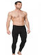 Men's Isothermal Leggings in Black Color