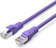 Vention S/FTP Cat.6a (Gigabit) Καλώδιο Δικτύου Ethernet 0.2m Μωβ