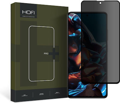 Hofi Anti Spy Glass Pro+ Privacy Tempered Glass (Redmi Note 12 Pro / Poco X5 Pro 5G)