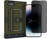 Hofi Anti Spy Glass Pro+ Privacy Full Face Tempered Glass (iPhone 14 Pro Max)