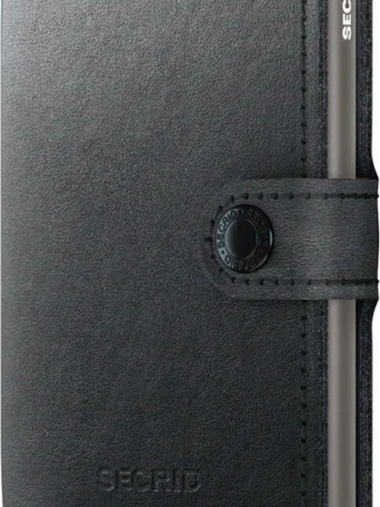 Secrid Miniwallet Mirum Plant Based Portofel bărbătesc Clasice cu RFID Negru Secrid Miniwallet Mirum Plant Based Portofel bărbătesc Clasice cu RFID Negru