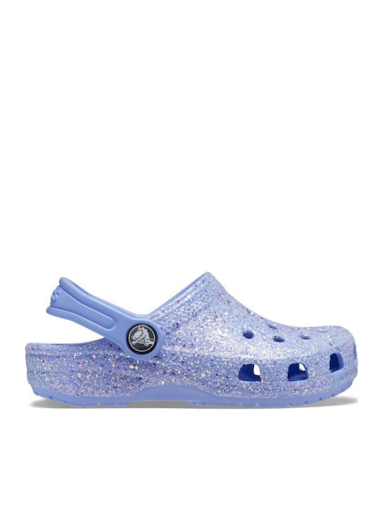 Crocs Classic Glitter Παιδικά Ανατομικά Σαμπό Θ...