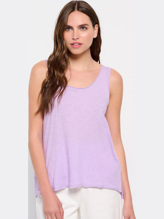 Bluza damă Sport Fără Mâneci Lavender