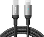 Joyroom S-CL020A10 Geflochten USB-C zu Lightning Kabel 20W Schwarz 2m