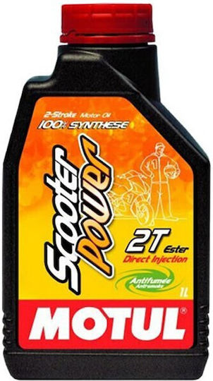 Motul Scooter Power Συνθετικό Λάδι Μοτοσυκλέτας για Δίχρονους Κινητήρες 1lt