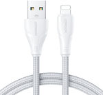 Joyroom S-UL012A11 Geflochten USB-A zu Lightning Kabel Weiß 2m