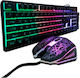 Yelandar Yelandar KT333 Σετ Gaming Πληκτρολόγιο με RGB φωτισμό & Ποντίκι (Αγγλικό US)