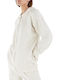 Freddy Women's Hooded Cardigan White