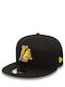 New Era Team Infill Logo 9Fifty LA Lakers Jockey mit geradem Schirm Schwarz