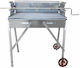 Galvanized Charcoal Grill 56cmx30cm