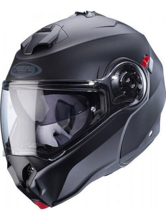 Caberg Duke Evo Matt Black Κράνος Μηχανής Flip-...
