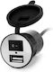 Waterproof Motorcycle Charger 1.5A with Port: 1xUSB