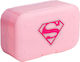 SmartShake Supergirl Wöchentlich Pill Organizer Pillenbox-Organizer in Rosa color