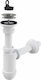 Bonomini Plastic Siphon Sink White 05002