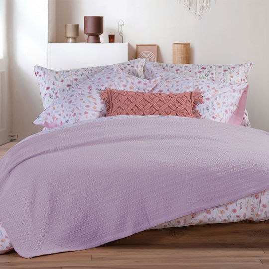 Nef-Nef Homeware Cool Μονή 160x240εκ. Purple Nef-Nef Homeware Cool Μονή 160x240εκ. Purple