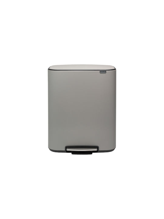 Brabantia Κάδος Bo Pedal Απορριμμάτων από Ανοξε...