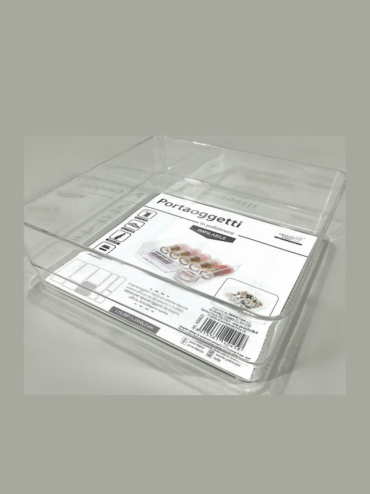 ArteLibre Drawer Organizer Transparent 15.3x15.3x5.2cm