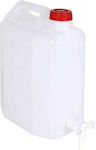 Plastic Jerry Can with Tap 20lt 02426