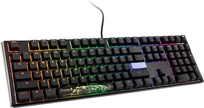 Ducky One 3 Gaming Mechanical Keyboard with Cherry MX Silent Red switches and RGB lighting (English US)