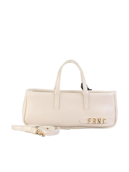 FRNC Din piele Geantă de damă Crossbody Bej