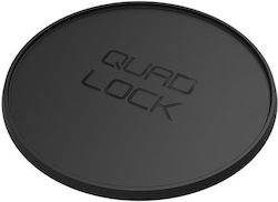 Quad Lock Ανταλλακτικό Αυτοκόλλητο Quad Lock με Μαγνήτη Μαύρη