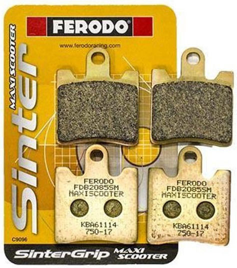 Ferodo Plăcuțe de frână pentru motociclete Înainte Sinter Grip pentru SYM GTS 300 pentru Sym GTS 300 Yamaha Magazin online GTS