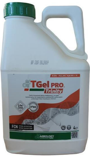 Agrology TGel Pro Trinity Υγρό Λίπασμα Αζώτου, Φωσφόρου, Καλίου (21-21-21) 4lt