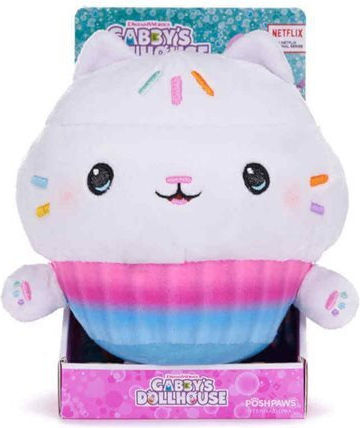 Giochi Preziosi Plush Kitten Gabbys Dollhouse Cakey Cat Cakey Cat for 3+ Years 25 cm