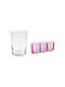 ArteLibre Glass Set Water made of Glass 520ml 3pcs