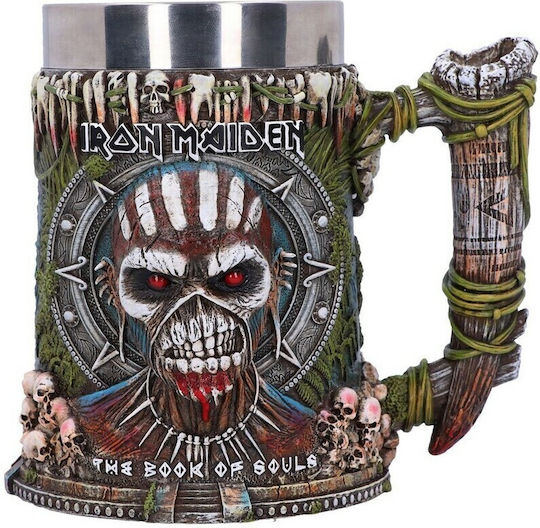 Nemesis Now Iron Maiden - Book Of Souls Чаша за Бира в Черен Цвят