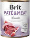 Brit Paté & Meat Canned Grain Free Wet Dog Food with Lamb 1 x 800gr