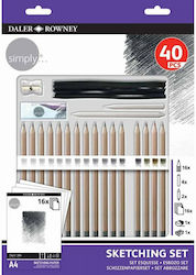 Daler Rowney Simply Set de colorat 40buc