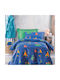 Rythmos Kids Duvet Set Single with Pillowcase Tobias Blue 160x240cm