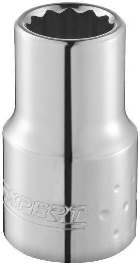 Expert Tools Nuss Mehrzahn mit Vierkant-Antrieb 1/4" Durchmesser 8mm 1Stück