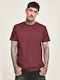 18500 T-Shirt Burgundisch