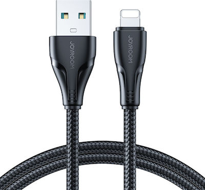 Joyroom S-UL012A11 Braided USB-A to Lightning Cable Μαύρο 2m