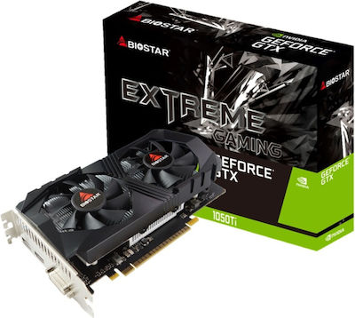 Biostar GeForce GTX 1050 Ti 4GB GDDR4 Placă Grafică