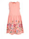 Children's Dress Sleeveless Coral