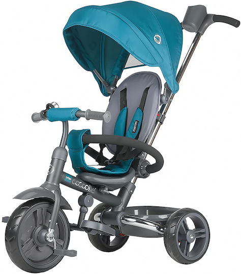 Coccolle Urbio Foldable and Convertible for 1.5+ Years Turquoise Kids Tricycles