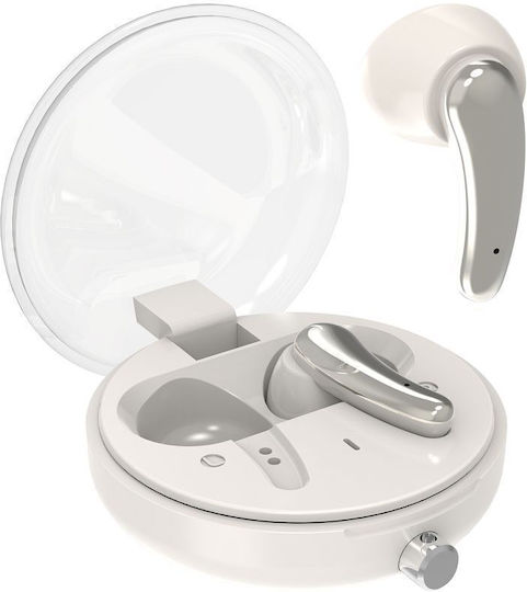Pavareal PA-H13 In-ear Bluetooth Handsfree Earphones with Charging Case White