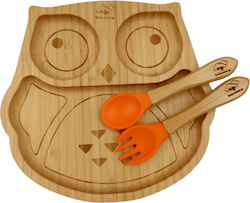 Baby Cloud Σετ Φαγητού από Bamboo 3τμχ