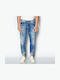 Men's Jeans Pants with Slim Fit Blue