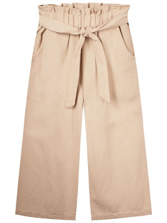 Energiers Kids Linen Trousers Beige