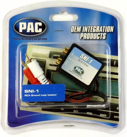 PAC SNI-1 Sound Dampening Material RCA Ground Loop Isolator