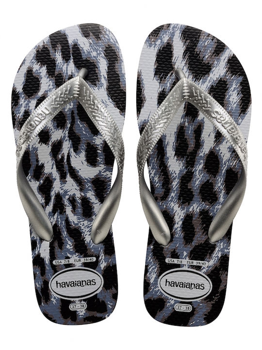 Havaianas Top Animals Flip Flops Ασημί