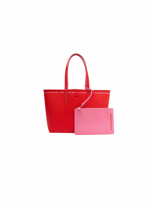 Lacoste Anna Reversible Set Women's Bag Shoulder Red