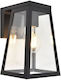 Lutec Wall Mounted Solar Light 2W 200lm with Warm White Light 2700K IP44 14cmx16.4cmx20.7cmcm